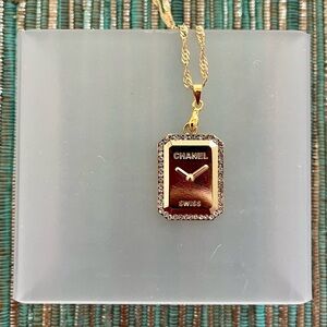 Upcycled designer 18” gold filled, hand crafted necklace w/ classic spring clasp